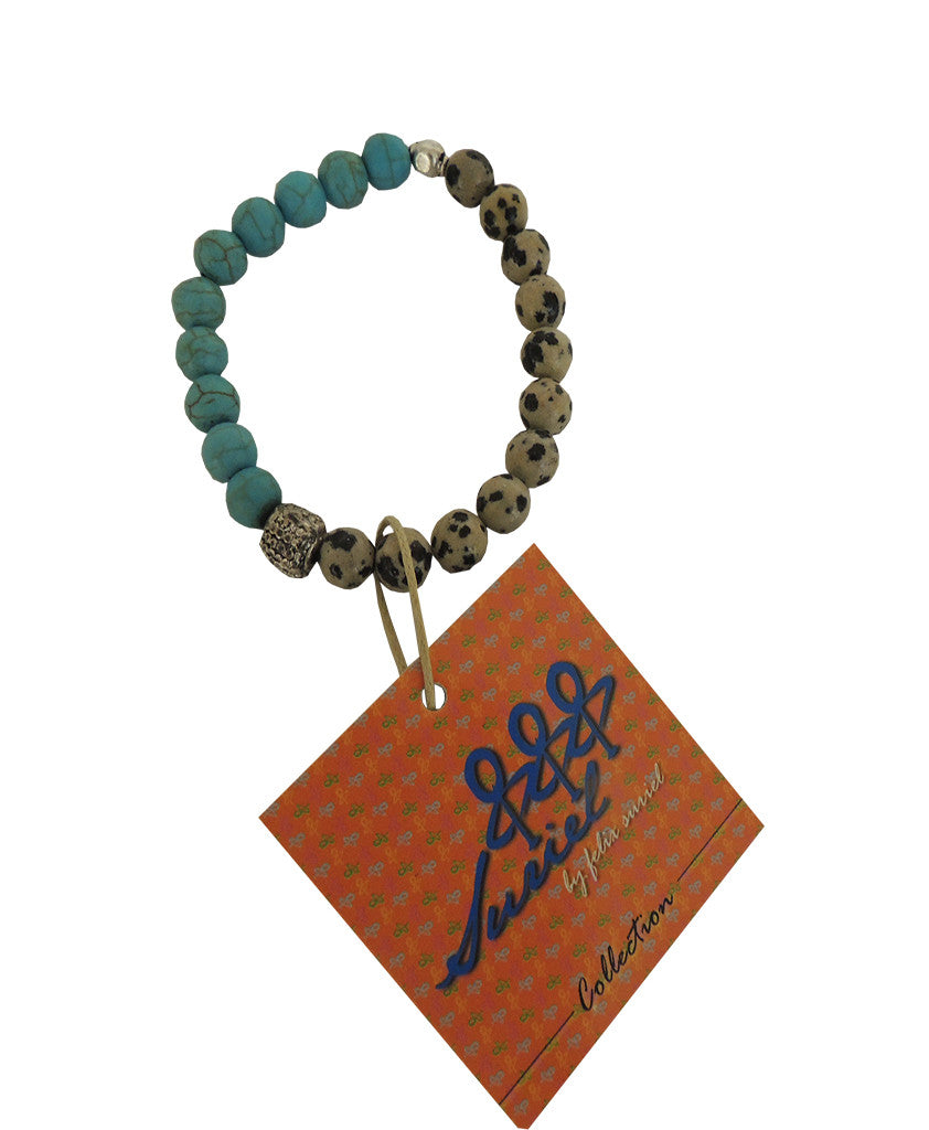 Round Mix Turquoise Bracelet